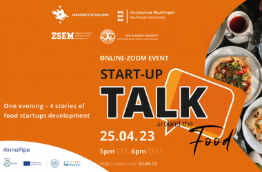 Start-up Talk - про інноваційну їжу та стале сільське господарство